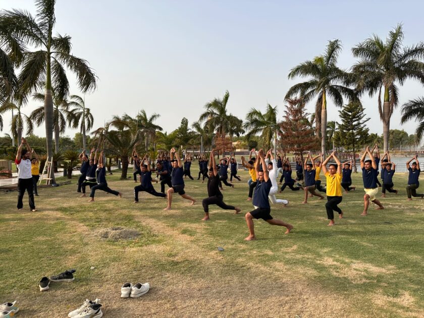 यूपी न्यूज, योग अभ्यास, योगी सरकार, योग पार्क, UP News, Yoga practice, Yogi government, Yoga park,