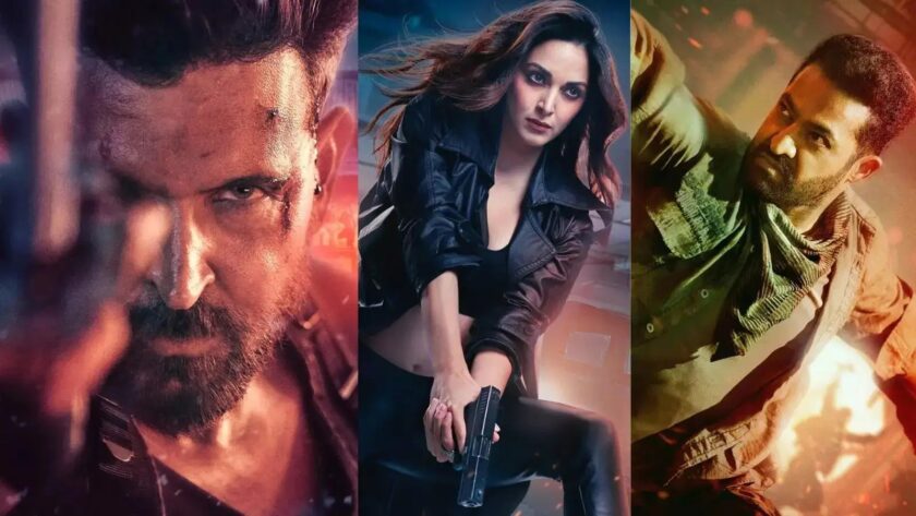 War 2 poster, War 2 hrithik roshan, War 2 kiara advani, War 2 jr ntr, War 2 look, full of action, वॉर 2 फिल्म, वॉर 2 कियारा आडवाणी, वॉर 2 पोस्टर, ऋतिक रोशन वॉर 2