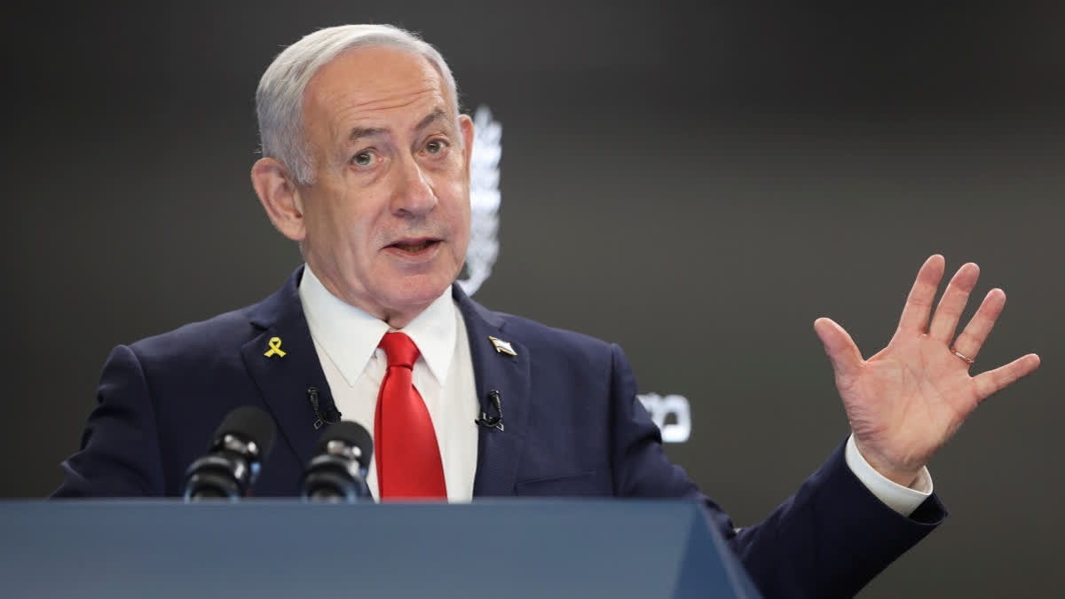 palestinian state netanyahu israel gaza war, netanyahu reaction palestinian state, benjamin netanyahu, uk canada australia recognise palestinine, israel may capture gaza netanyahu, इजरायल फिलीस्तीन बेंजामिन नेतन्याहू गाजा, इजरायल प्रधानमंत्री नेतन्याहू फिलीस्तीन मान्यता, नेतन्याहू फिलीस्तीन मान्यता ब्रिटेन ऑस्ट्रेलिया, israel palestine gaza war hamas news, israel hamas war Netanyahu warning