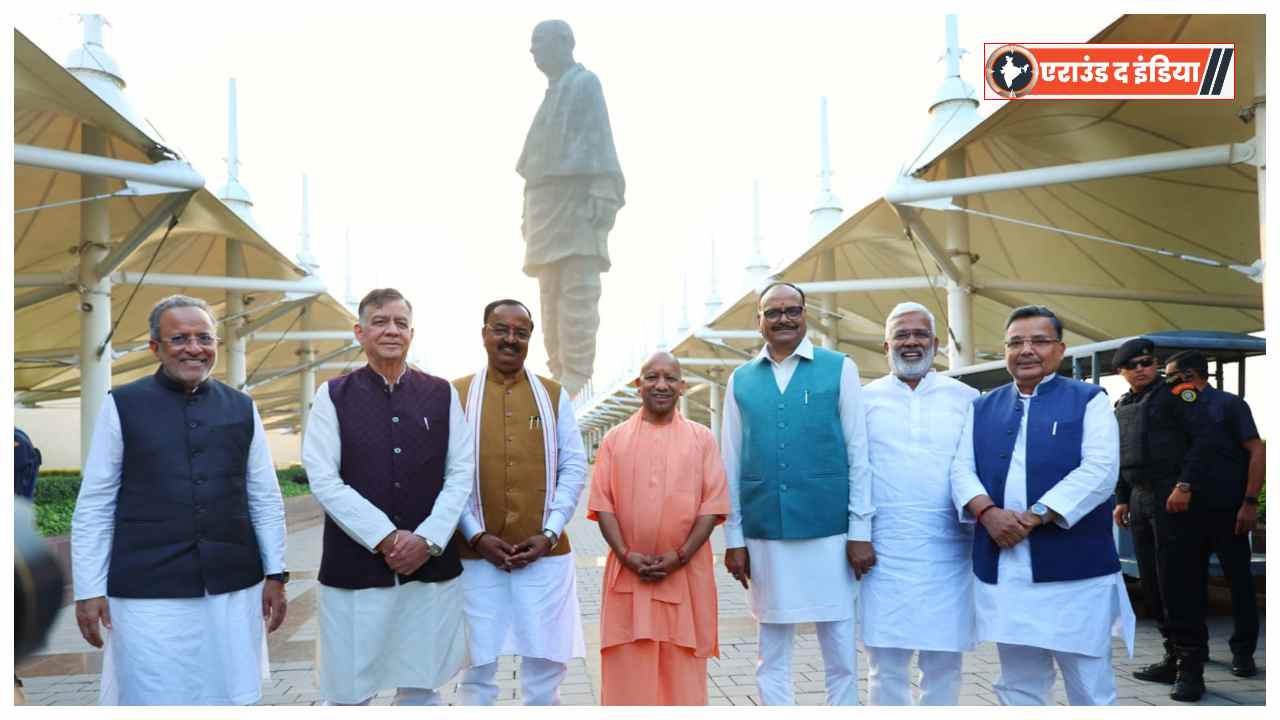 Yogi Adityanath Gujarat speech, Bharat Parv 2025, Statue of Unity event, Yogi Adityanath news, PM Modi vision India, Sardar Patel legacy, Gujarat unity, Indian cultural unity, Yogi Adityanath statement, Ekta Nagar Gujarat event