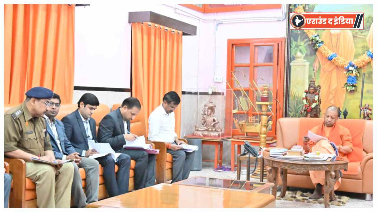 Khichdi Mela Gorakhpur,CM Yogi Adityanath review meeting,Gorakhnath Temple fair preparations,Makar Sankranti Khichdi Mela,Uttar Pradesh tourism events,Devotee safety and facilities Gorakhpur,Khichdi Mela 2024 arrangements,Special trains for Khichdi Mela,Gorakhpur district administration,Public safety fair crowd management