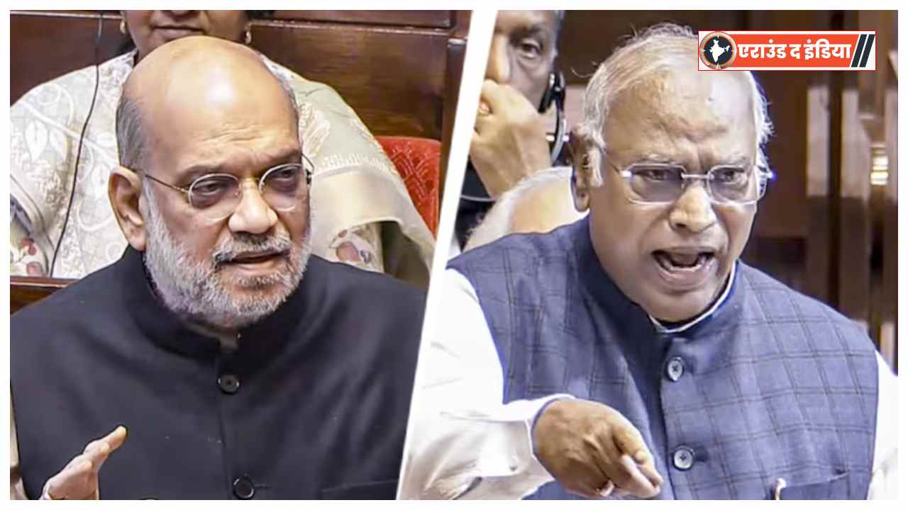 Amit Shah Vande Mataram statement,Vande Mataram Rajya Sabha debate,India partition Amit Shah remarks,Vande Mataram 150th anniversary,Congress Vande Mataram controversy,Mallikarjun Kharge Rajya Sabha speech,BJP Congress clash in Parliament।,Indian Parliament Vande Mataram debate