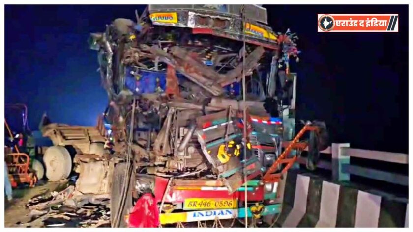 Basti road accident,Truck bus collision Uttar Pradesh,Pilgrims killed in road accident,Basti district accident news,UP late night road crash,Bus accident Sant Kabir Nagar pilgrims,Ajmer Sharif pilgrims accident,Uttar Pradesh breaking accident news,Head-on collision India,Basti latest news