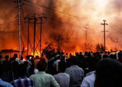 लखनऊ में भीषण अग्निकांड, 100 से ज्यादा सिलेंडर धमाकों से मचा हड़कंप; 10 किमी तक छाया धुएं का गुबार