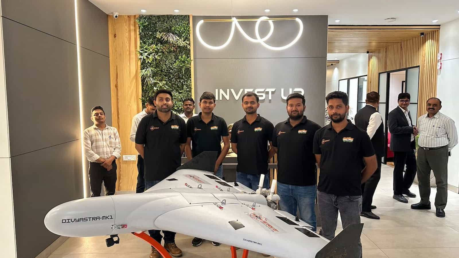 Divyastra Mark-1 UAV,Divyastra drone India,Hoverit defense startup,Indigenous tactical UAV India,Long-range military drone,Drone test in Jodhpur 50 degrees,Operation Sindoor drone requirements,Indian defense startup Lucknow,Mobile launcher drone test,Precision strike drone India