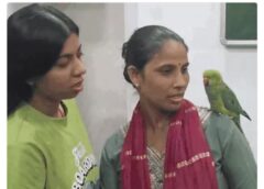 6 दिन बाद घर लौटा परिवार का लाडला ‘माऊ’, 50 हजार रुपये देकर वापस लाए पालतू तोता